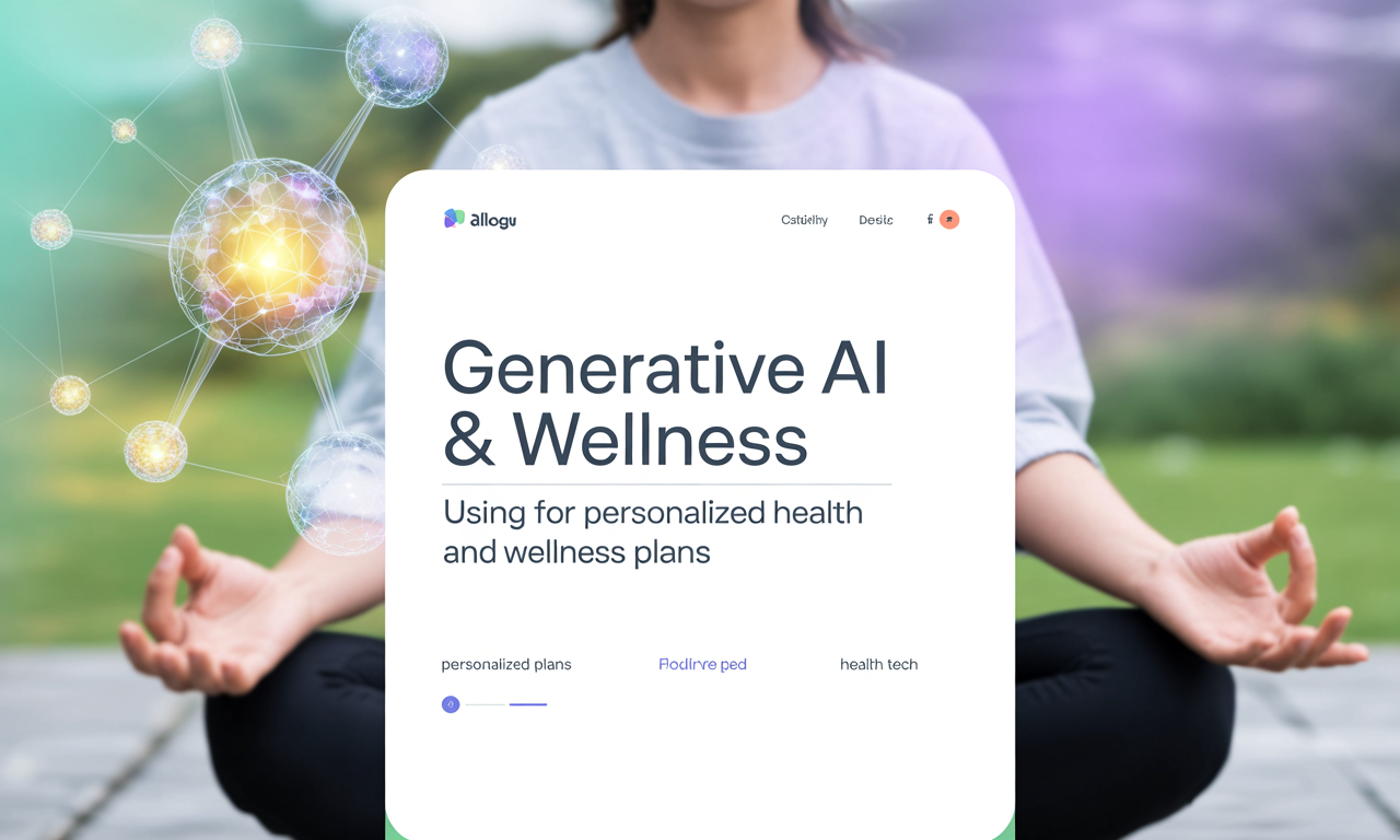 Featured image for: Using Generative AI for Personalized Health and Wellness Plans