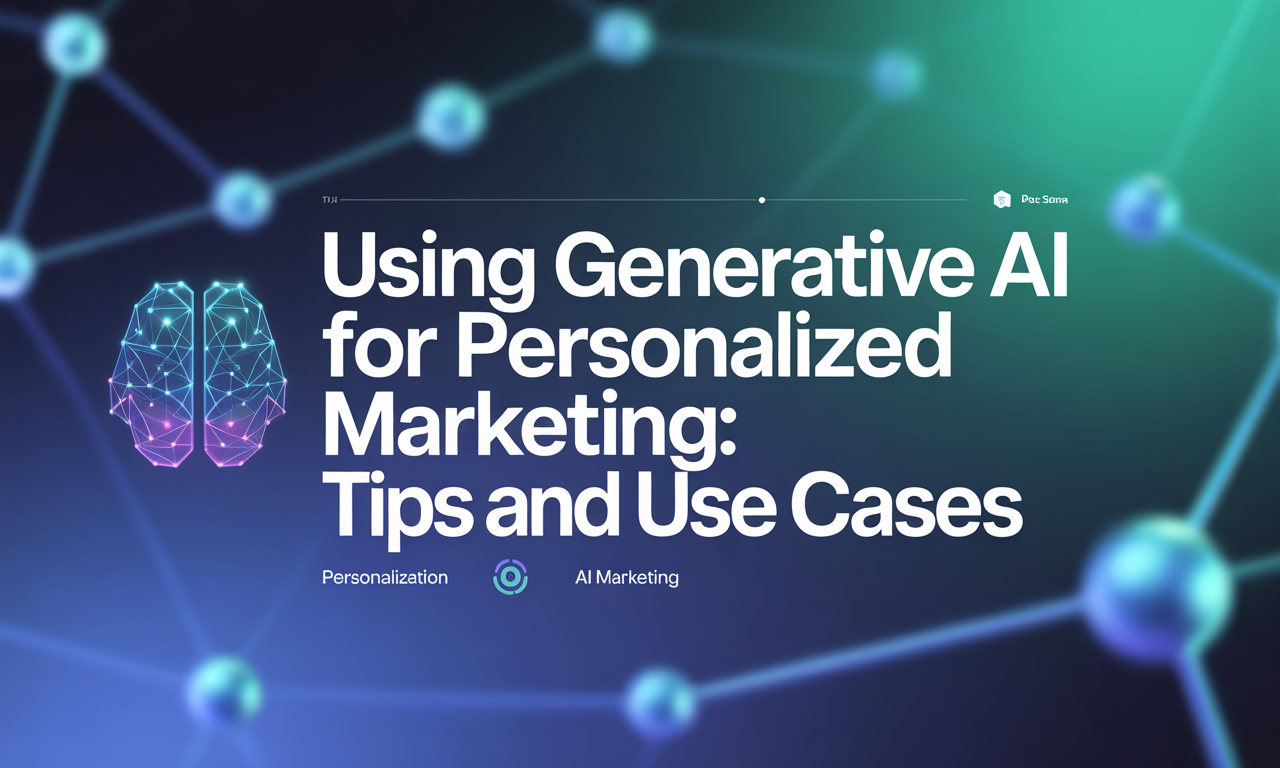 Featured image for: Using Generative AI for Personalized Marketing: Tips and Use Cases